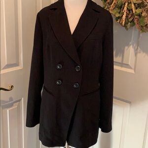 Black riding jacket, amazing w jeans and boots